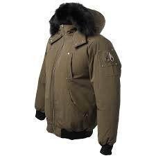 Moose Knuckles maat L/XL bomberjack bomber jas legergroen, Kleding | Heren, Jassen | Winter, Zo goed als nieuw, Maat 52/54 (L)