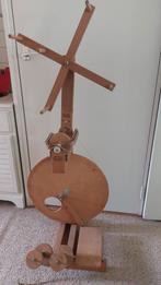 Louet s10 spinnewiel met 3 klossen en wolhaspel, Ophalen, Gebruikt, Spinnewiel