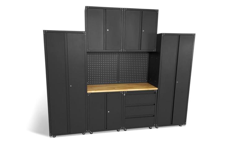 HBM Werkplaatssysteem 9-delig / Kasten / Werkbank / MODULE, Auto diversen, Autogereedschap, Nieuw, Ophalen of Verzenden