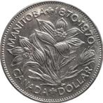 Canada 1 dollar 1970 (UNC, 100j toetreding Manitoba), Ophalen of Verzenden, Noord-Amerika, Losse munt
