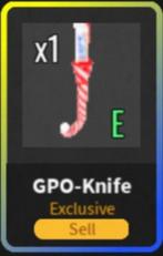 GPO Knife Da Hood Skin RARE, Ophalen of Verzenden, Zo goed als nieuw