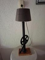 Tafellamp fietspomp, Ophalen of Verzenden, Zo goed als nieuw, Metaal, 50 tot 75 cm