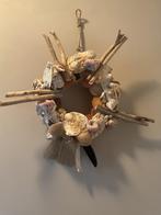 Nieuw! Mooie decoratieve handgemaakte schelpenkrans, Ophalen of Verzenden, Nieuw