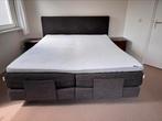 Box spring 180x210 Swiss Sense. 1 kant elektrisch met topper, Ophalen, Tweepersoons, Zo goed als nieuw, 180 cm