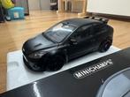 Minichamps Ford Focus RS500 1:18 Matt Black 2010 – Zeldzaam, Hobby en Vrije tijd, Modelauto's | 1:18, Ophalen of Verzenden, Zo goed als nieuw