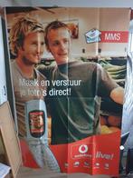 David Beckham Vodafone bushalte poster, Verzamelen, Posters, Reclame, Ophalen of Verzenden, Rechthoekig Staand, Deurposter of groter