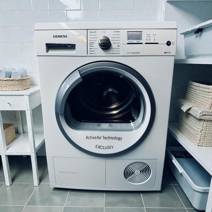 Siemens IQ790 Warmtepompdroger A++ incl garantie, Witgoed en Apparatuur, Wasdrogers, Zo goed als nieuw, Condens, Voorlader, 8 tot 10 kg
