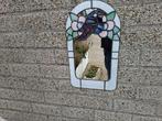 schitterende tiffany glas in lood wand spiegel,, Minder dan 50 cm, Ophalen of Verzenden, Zo goed als nieuw, Minder dan 100 cm