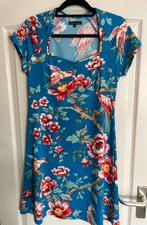 King louie jurk paradijsvogels M, Kleding | Dames, Jurken, Ophalen, Zo goed als nieuw, Maat 38/40 (M), Knielengte