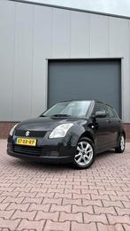 Suzuki Swift 1.3 5D 2007 Zwart Airco | Bluetooth, Auto's, Voorwielaandrijving, Stof, Zwart, 965 kg