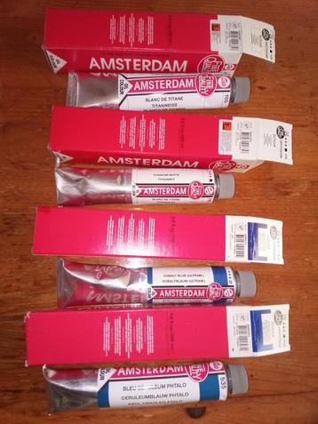 Amsterdam Olieverf Tubes - Nieuw & Gebruikt beschikbaar voor biedingen