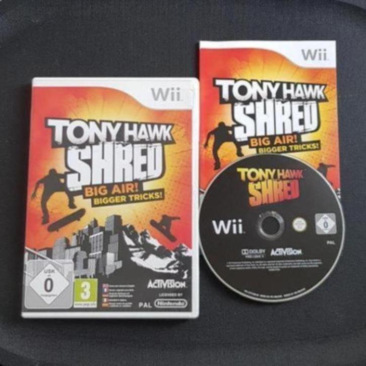 OPRUİMEN | Wii | Tony Hawk SHRED, Spelcomputers en Games, Games | Nintendo Wii, Gebruikt, Sport, Vanaf 3 jaar, Ophalen of Verzenden