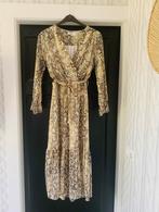 Papillonne snakeprint jurk gold m/l, Kleding | Dames, Maat 38/40 (M), Overige kleuren, Verzenden, Zo goed als nieuw