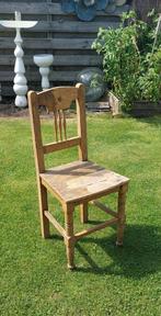 Hele mooie oude grenen stoel!!, Antiek en Kunst, Ophalen