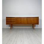 Vintage Scandinavisch Teak Sideboard Dressoir Ladekast Retro, Ophalen of Verzenden, Zo goed als nieuw, 200 cm of meer, 25 tot 50 cm