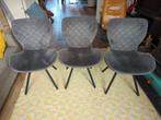 Lucca Kwantum stoelen grijs, Ophalen, Drie, Landelijk, Zo goed als nieuw