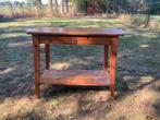 Houten Sidetable met Lade, Gebruikt, 50 tot 100 cm, Ophalen of Verzenden, Grenenhout