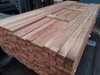 Hardhout vlonderplanken 25x65x2500mm - per 50 stuks / 8.75m2, Ophalen of Verzenden, 180 tot 250 cm, Planken, Hardhout