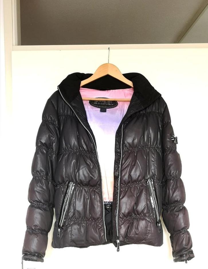 Dames Donzen Jas – Maat 38 (S), Kleding | Dames, Jassen | Winter, Zo goed als nieuw, Maat 38/40 (M), Zwart, Ophalen of Verzenden