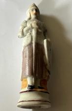 Biscuit beeldje - Jeanne d’Arc? - zwaard/schild., Antiek en Kunst, Ophalen of Verzenden