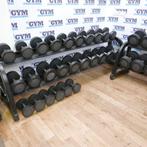 Technogym dumbbellset 12-42 kg, Sport en Fitness, Gebruikt, Rug, Dumbbell, Ophalen