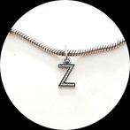 Pandora hanger Letter 'Z' 791338CZ / retired, Pandora, Ophalen of Verzenden, Zo goed als nieuw, 1 bedel