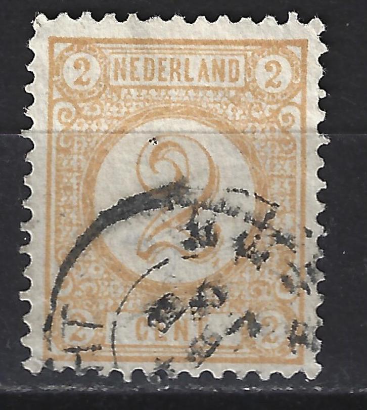 Nr. 32 gebruikt Cijfer 1876 ; Nederland voor 10% CW, Postzegels en Munten, Postzegels | Nederland, Gestempeld, T/m 1940, Verzenden