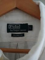 Witte Polo Ralph Lauren Linnen Overhemd Maat L, Kleding | Heren, Verzenden, Wit, Halswijdte 41/42 (L), Polo Ralph Lauren