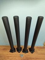 Metalen demonteerbare tafelpoten, Tafelpoot, Minder dan 50 cm, 50 tot 100 cm, Rond