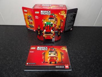 Als nieuw Lego Brickheadz 40354 Drakendanser nr 80 incl doos beschikbaar voor biedingen