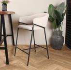 barkrukken beige - naturel barkruk stof - beige barkruk, 2 krukken, Ophalen, Nieuw