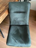 2 groene Henders & Hazel eetkamerstoelen, Huis en Inrichting, Stoelen, Ophalen, Twee, Overige kleuren, Zo goed als nieuw