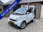 Smart Fortwo cabrio 1.0 mhd Passion met Airco (bj 2010), Automaat, Gebruikt, 17 €/maand, Origineel Nederlands