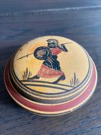 Grieks potje handmade, diameter 6,5cm, Antiek en Kunst, Ophalen of Verzenden