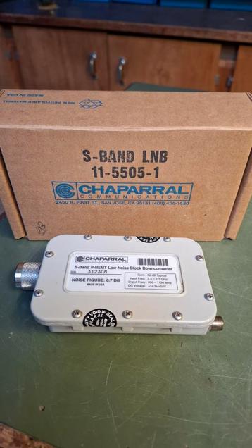 Nieuwe Chaparral S-Band LNB 11-5505-1 beschikbaar voor biedingen