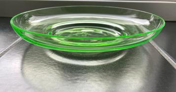 Schotel Uraniumglas Copier Leerdam beschikbaar voor biedingen