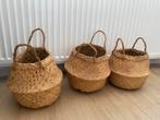 3 hang rotan potten inklapbaar, Huis en Inrichting, Ophalen of Verzenden, Zo goed als nieuw