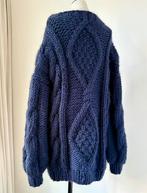 I Love Mr. Mittens/Pauw S/M twv 890,- chunky knit wol trui, Blauw, Ophalen of Verzenden, Zo goed als nieuw, I love me. Mittens