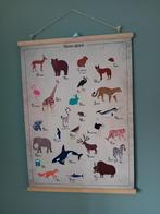 Schoolplaat dierenalfabet / alfabet, Ophalen, Zo goed als nieuw, Wanddecoratie