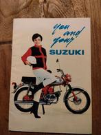 Suzuki Brochure - You and Your Suzuki, Motoren, Ophalen of Verzenden, Suzuki