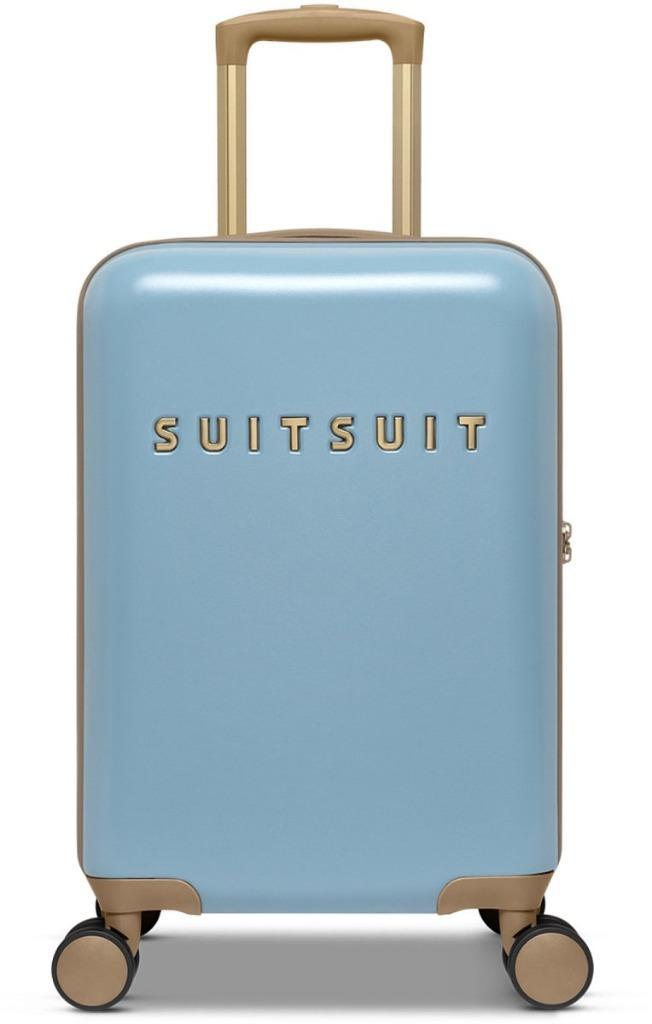 ✅ SUITSUIT Fusion Borrowed Blue koffer 55 cm - NIEUW, Sieraden, Tassen en Uiterlijk, Koffers, Nieuw, Hard kunststof, 50 tot 60 cm