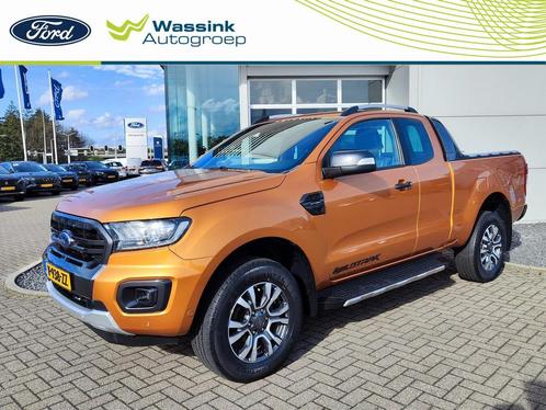 Ford Ranger 2.0 EcoBlue 213pk Aut Wildtrak | Trekhaak | Navi, Auto's, Bestelauto's, Bedrijf, Te koop, ABS, Achteruitrijcamera