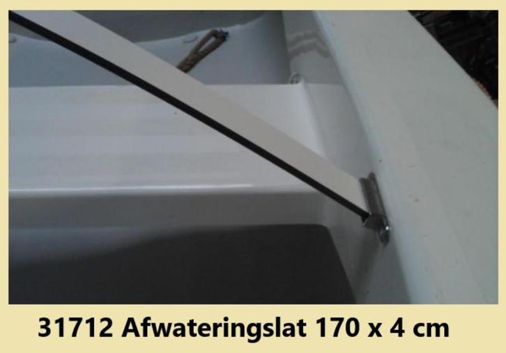 31712 Afwateringslat van Trespa voor onder afdekzeil., Watersport en Boten, Accessoires en Onderhoud, Nieuw, Overige typen, Ophalen of Verzenden