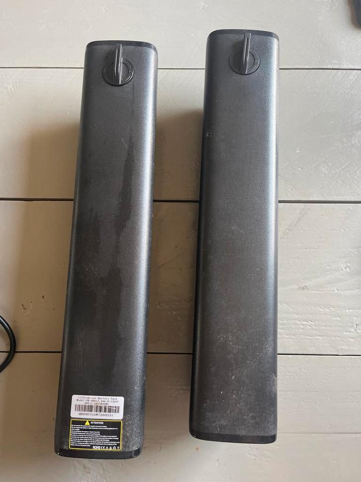 2x Himiway Escape Pro Batterij + Lader (Zo Goed Als Nieuw), Fietsen en Brommers, Fietsaccessoires | Fietsaccu's, Zo goed als nieuw
