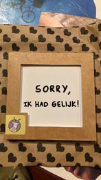 Tegel GEKKIGGEIT, Ophalen of Verzenden, Nieuw