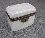 Sierradendoos, Dresserdoos, opaline glazen doos, Ophalen of Verzenden