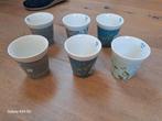 Laura Ashley Bekers - Set van 6, Ophalen, Keramiek, Overige typen, Zo goed als nieuw