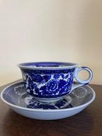 Antieke soepkom/soepkop met schotel Petrus Regout, Antiek en Kunst, Antiek | Servies los, Ophalen of Verzenden