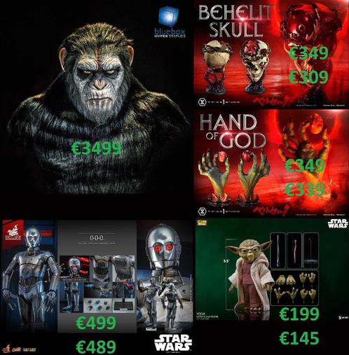 Diverse Hot Toys, InArt, Sideshow, Prime 1, Verzamelen, Film en Tv, Zo goed als nieuw, Film, Beeldje, Replica of Model, Ophalen