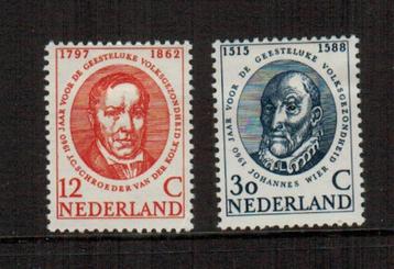 743-744 Geestelijke Volksgezondheid 1960 Ongebruikt beschikbaar voor biedingen